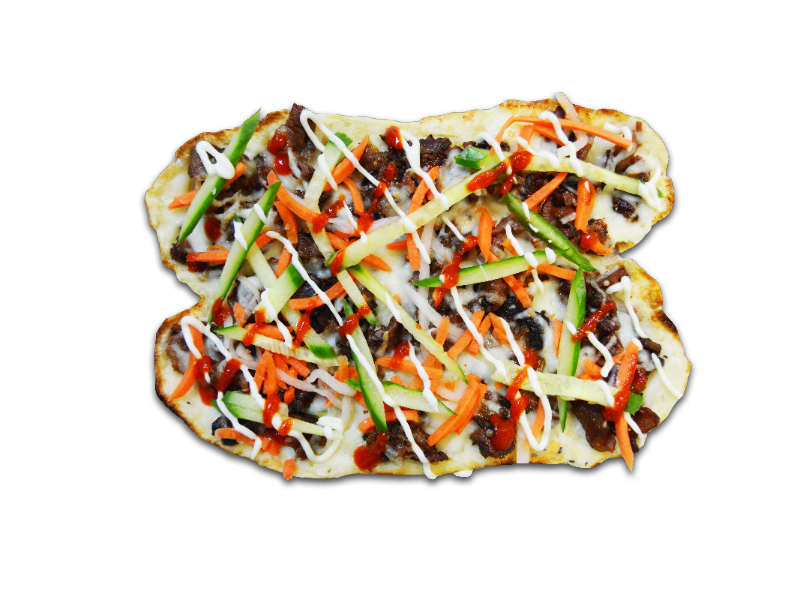 Banh Mi Pizza - Vegetarian